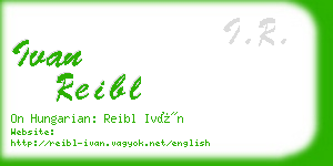 ivan reibl business card